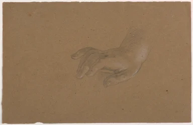 Right Hand Study, 1850–60