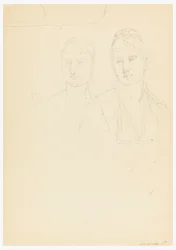 Sketch for a Portrait of Bella Worsham, 1878