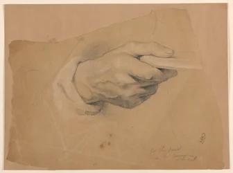 Study for "Communion of the Sick", 1844
