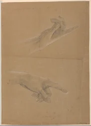 Study for "Early Christian Prisoners", 1839-40