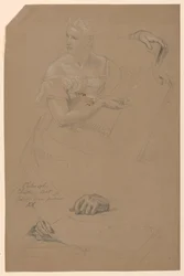 Study for "Philosophy of Christian Art", 1868