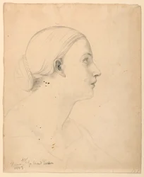 Study for "Sacred Lesson", 1843