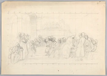 Study for "Scientific Group", 1858