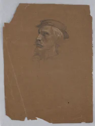 Study for "Titian Showing", 1872