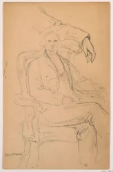 William H. Macy Seated, Separated Left Arm Study, 1884
