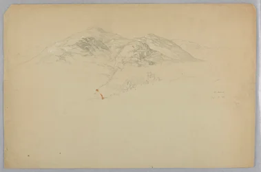 Landscape Sketch, Mount Desert, Maine