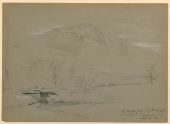 Mount Mansfield from Pleasant Valley Road, Cambridge, Vermont
