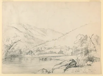 Mount Washington from Ellis River, Looking North