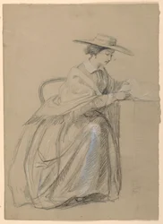 Mrs. Sheppard Gandy Seated