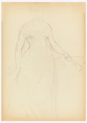 Sketch for a Portrait of Bella Worsham