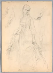 Study for "Titian Showing"