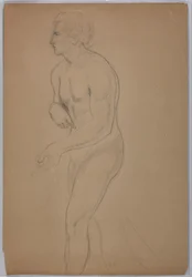 Study of a Male Nude for 