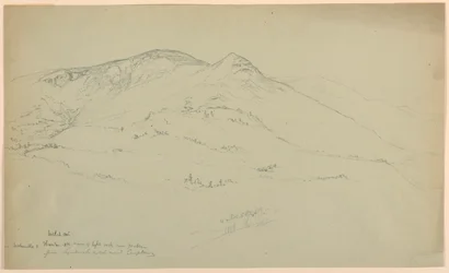 Welch Mountain in Waterville and Thornton, New Hampshire, from Sandwich Notch Road, Campton