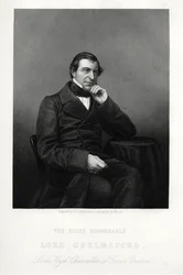 Frederic Thesiger, 1st Baron Chelmsford, English jurist and politician, c1880