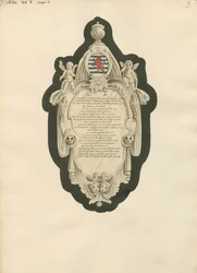 Memorial of Francis Stratford from Acton Church