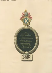 Memorial to Jacob Hawley from Brentforth Church