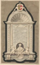 Memorial to William Smith from Cranford Church