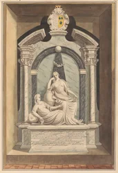 Tomb of Mrs. Susannah Thomas and Dame Dorothy Thomas from Hampton Church