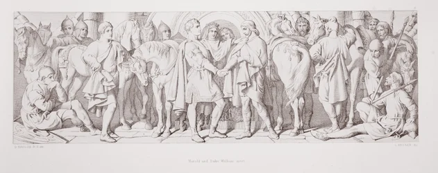 Harold and Duke William Meet, from 