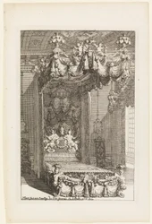 Design for a State Bedchamber, from Second Livre d