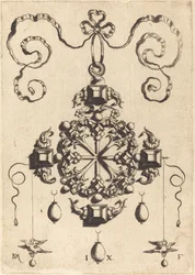 Large Pendant in the Form of a Wheel