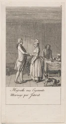 Motives for Marriage and Their Consequences. Plate 5