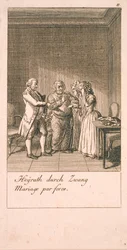 Reasons for Marriage and Their Consequences. Plate 7