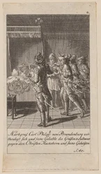 Sheet 2 from the series "Brandenburg History"