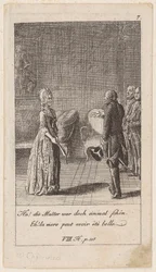 Plate 7 for "Anecdotes and Character Traits of Frederick II, King of Prussia"