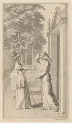 Brother Greycoat and the Pilgrim, Plate 4 from the First Edition of 