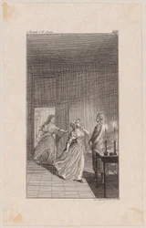 Clarisse is Held Back by Lovelace under Pretexts in the House of Sinclaire and Discovers the Betrayal