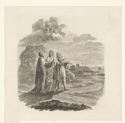 Cleopas and Peter Meet Christ on Their Way to Emmaus