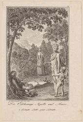 Appearance of Apollo and Amor