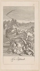 Fishwife, Plate 5 from the Series "The Dance of Death"