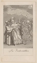 Prostitute, sheet 3 from the series “The Dance of Death”