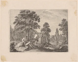 Young Man with the Silhouette