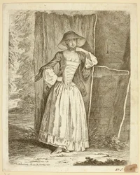 Miss Quantin Standing