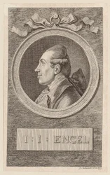 Portrait of Johann Jakob Engel