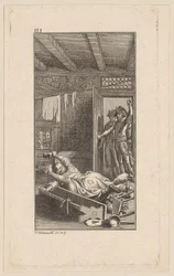 Siegfried von Lindenberg surprises his schoolmaster in a domestic scene