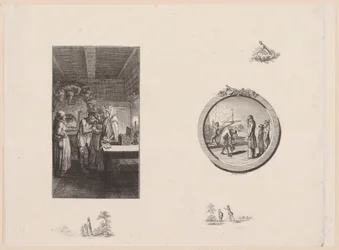 Title engraving and vignette for Storch
