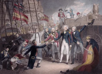 Admiral Nelson Receiving the Spanish Admiral