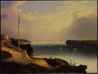 New York Harbour, c.1835