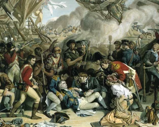 The Death of Nelson, (Detail)