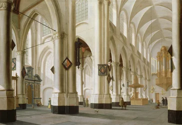 Interior of St. Laurenskerk, Rotterdam