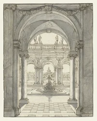 Square in Front of a Renaissance Palace
