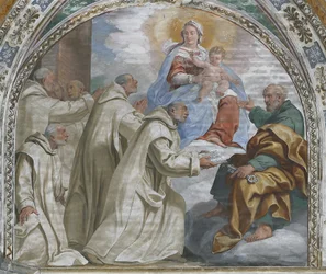 Madonna and Child Approving the Carthusian Order