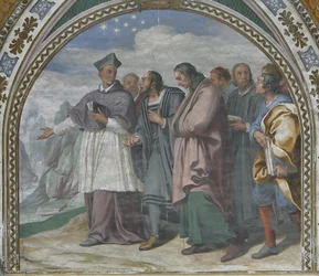 Saint Bruno of Cologne Showing the Place Where the Charterhouse Will Lay