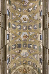 Vault of the central nave, Church of S. Maria Assunta