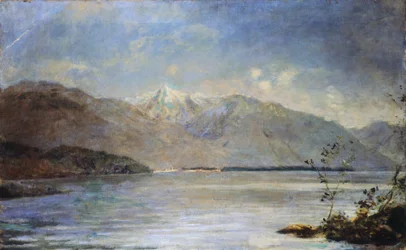 Ascona Overlooking the Islands of Saint-Leger