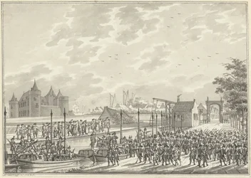 Arrival of the Armed Amsterdam Citizens in Muiden, 1787